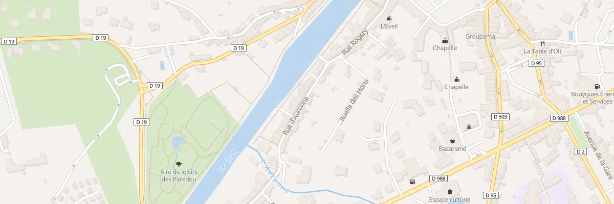 Plan du 5109 Rue d’Auronne à Saint Geniez d’Olt et d’Aubrac
