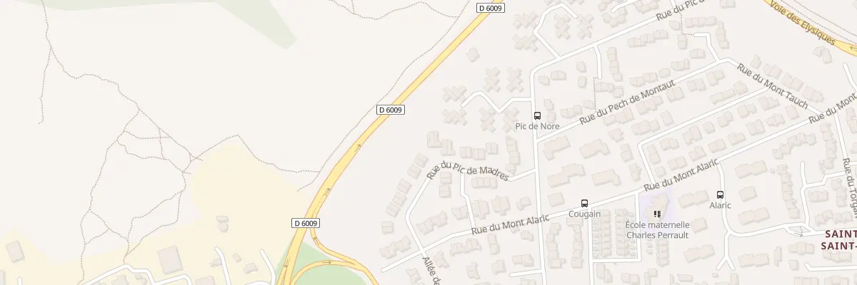 Plan du 22 Rue Pic de Madres à Narbonne