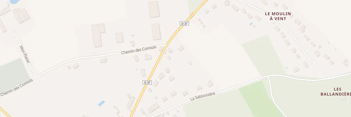 Plan du 26 Rue de Courtenay à Chuelles
