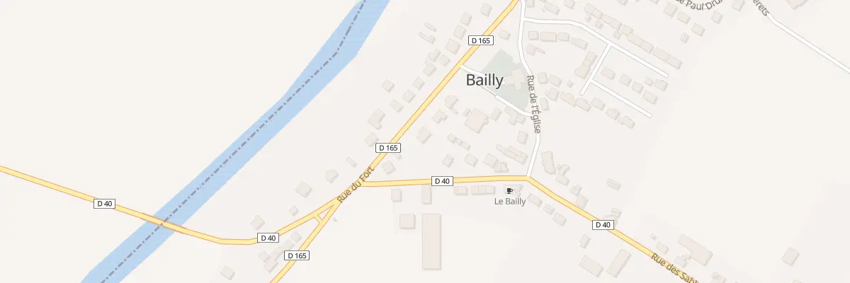 Plan du 15 Rue du Fort à Bailly