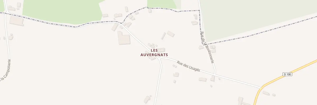 Plan du 6B Rue des Auvergnats à La Chapelle-Hugon