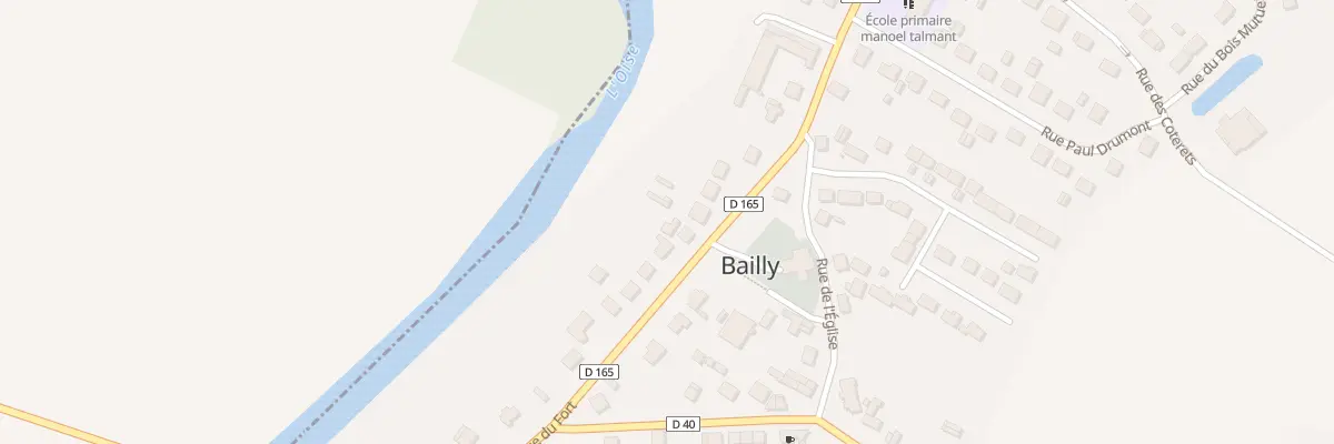 Plan du 30 Rue du Fort à Bailly