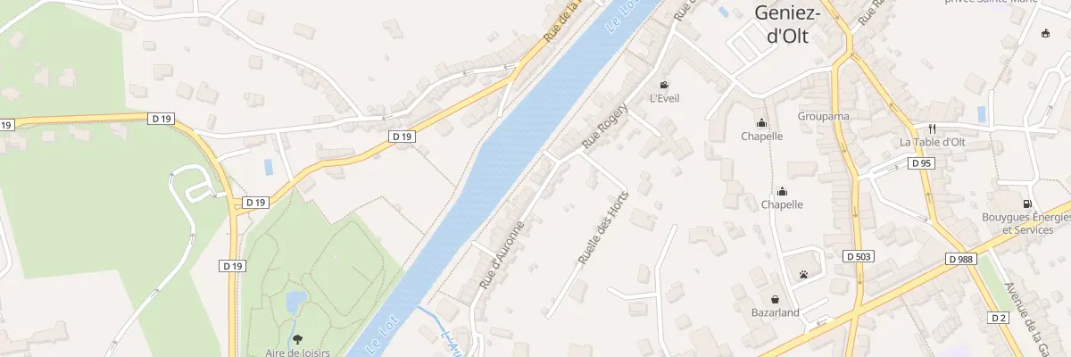Plan du 76 Rue d’Auronne à Saint Geniez d’Olt et d’Aubrac