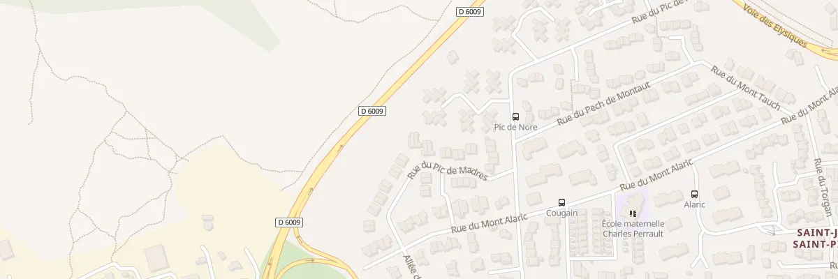 Plan du 20 Rue Pic de Madres à Narbonne