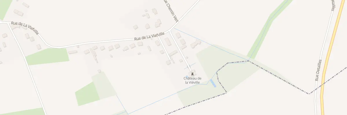 Plan du 466 Rue de la Viefville à Porquéricourt