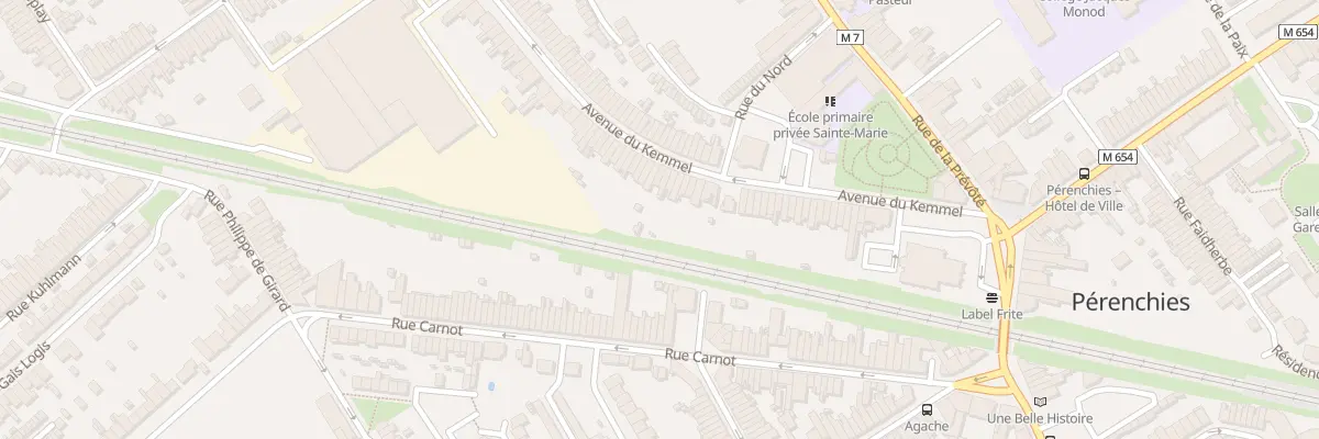 Plan du 49 Av du Kemmel à Pérenchies