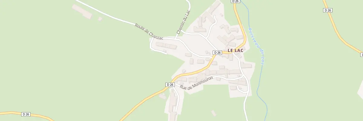 Plan du 5 Rte de Chanzac à Neussargues-Moissac