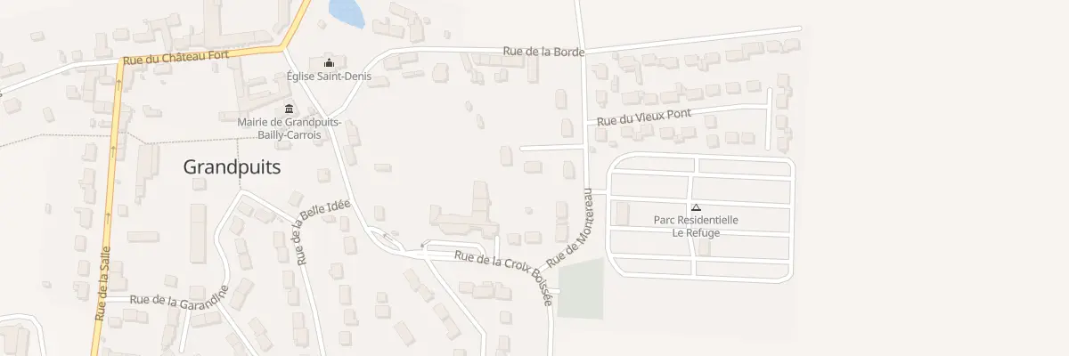 Plan du 7 Rue de Montereau à Grandpuits-Bailly-Carrois