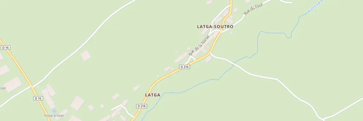 Plan du 5015 Latga Soutro à Tanavelle