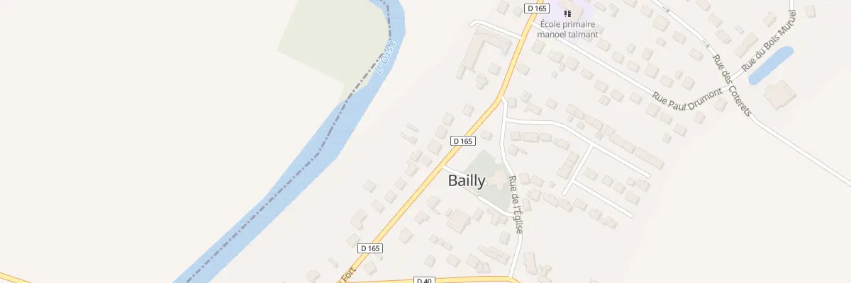 Plan du 28 Rue du Fort à Bailly