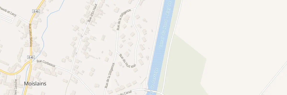 Plan du 12 Rue du Huit Mai à Moislains