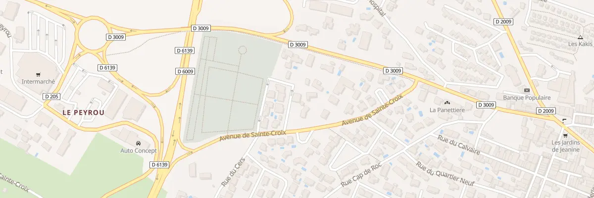 Plan du 4 Rue du Gregal à Sigean