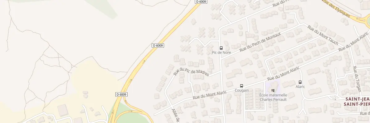 Plan du 16 Rue Pic de Madres à Narbonne