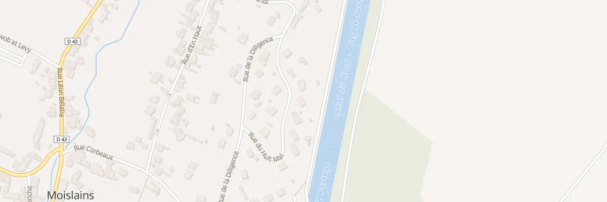 Plan du 14 Rue du Huit Mai à Moislains