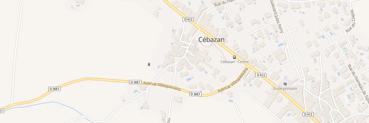 Plan du 17 Rue du Hameau de Fraisse à Cébazan