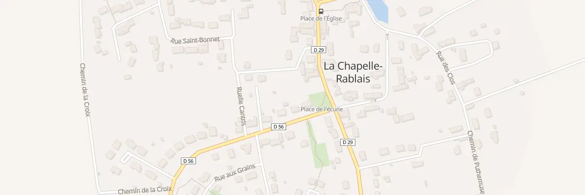 Plan du 4 Rue du Bois de l’Ile à La Chapelle-Rablais