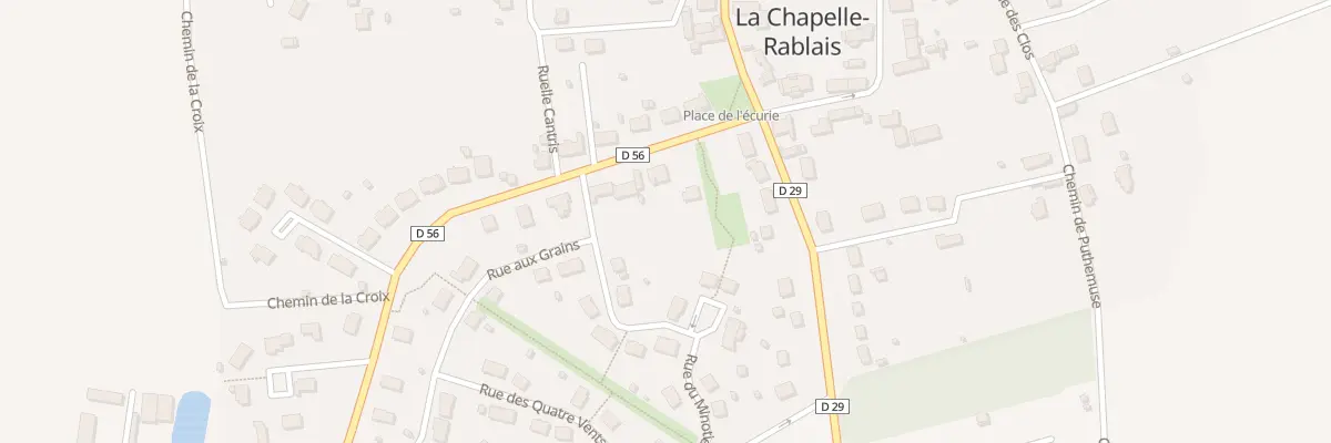 Plan du 3 Rue du Bois de l’Ile à La Chapelle-Rablais