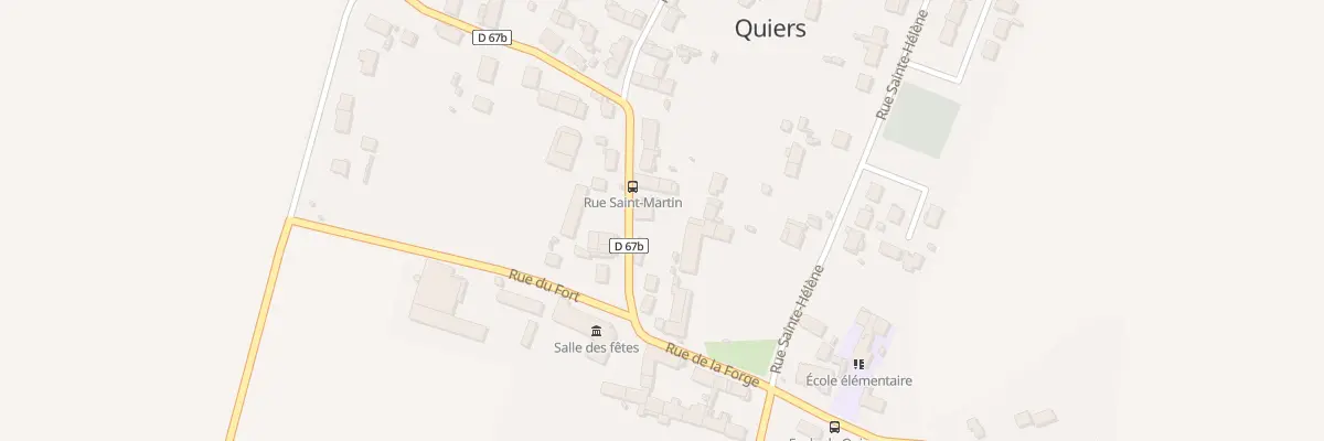 Plan du 12 Rue de St Martin à Quiers