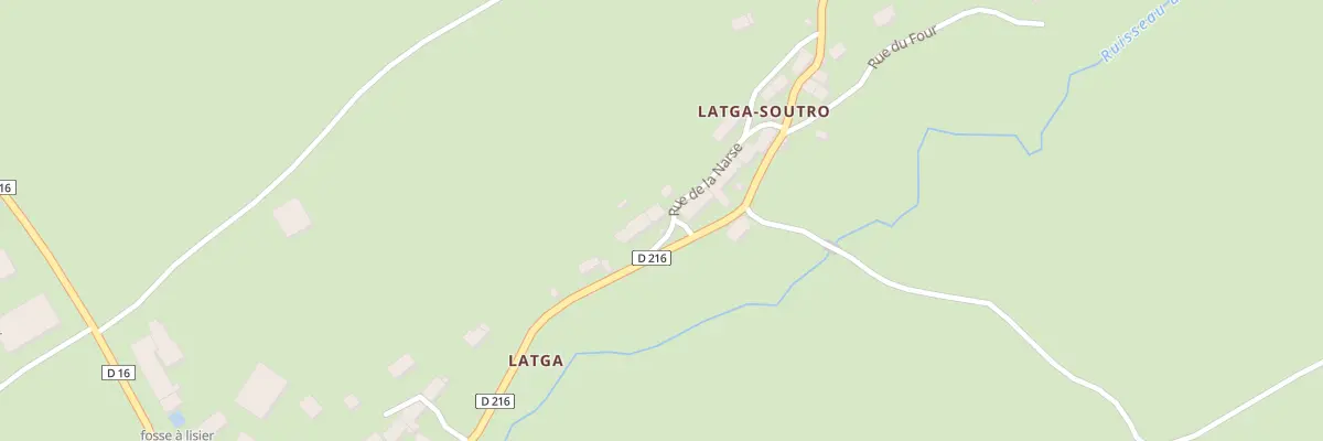 Plan du 5014 Latga Soutro à Tanavelle