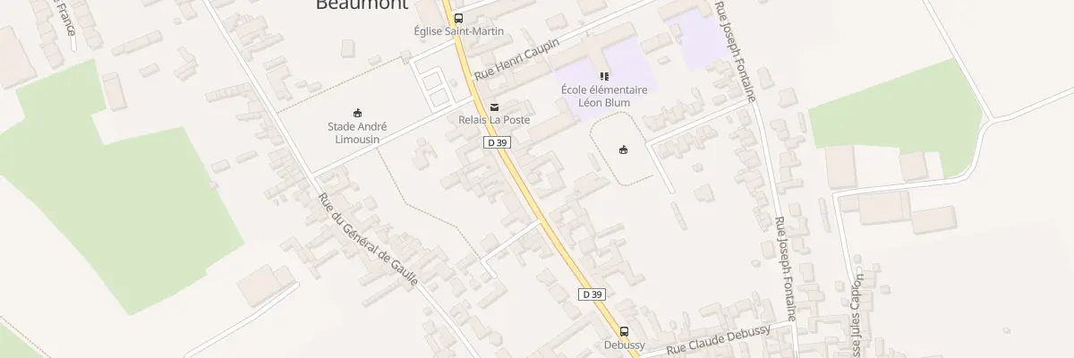 Plan du 373 Rue Saint Martin à Hénin-Beaumont
