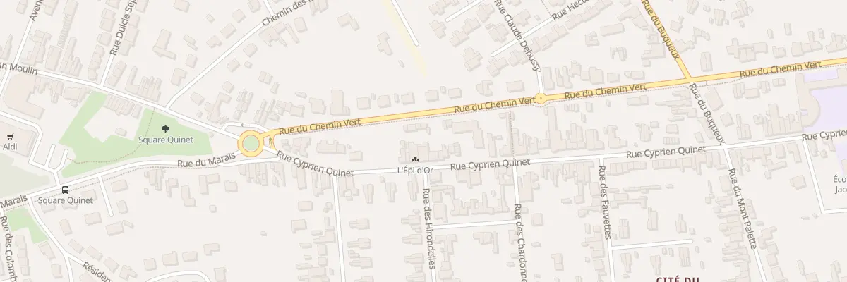 Plan du 154 Rue du Chemin Vert à Carvin