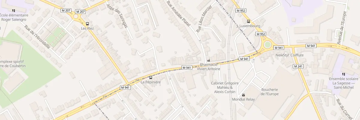 Plan du 33 Rue du Gen de Gaulle à Hallennes-lez-Haubourdin