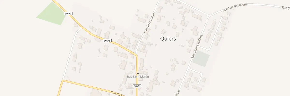 Plan du 2 Rue de la Forge à Quiers