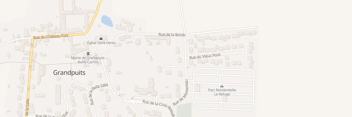 Plan du 3 Rue de Montereau à Grandpuits-Bailly-Carrois