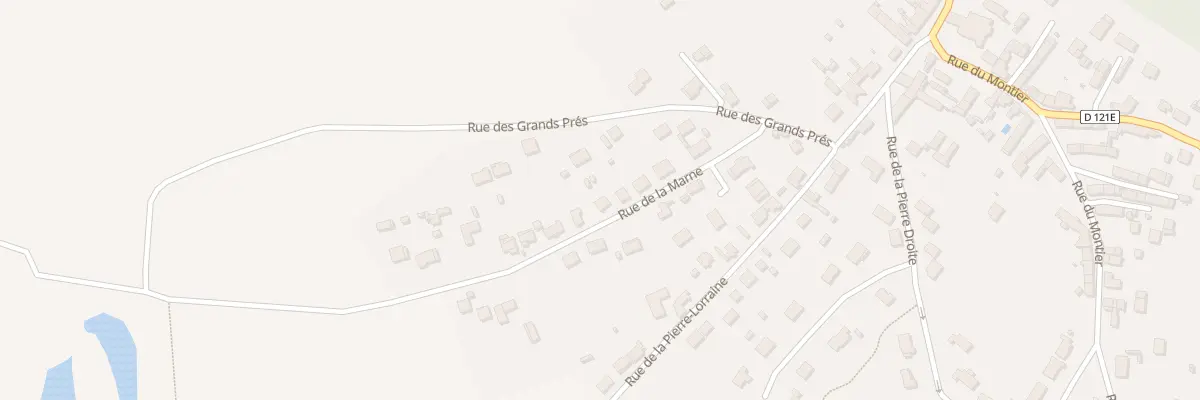 Plan du 16 Rue de la Marne à Congis-sur-Thérouanne