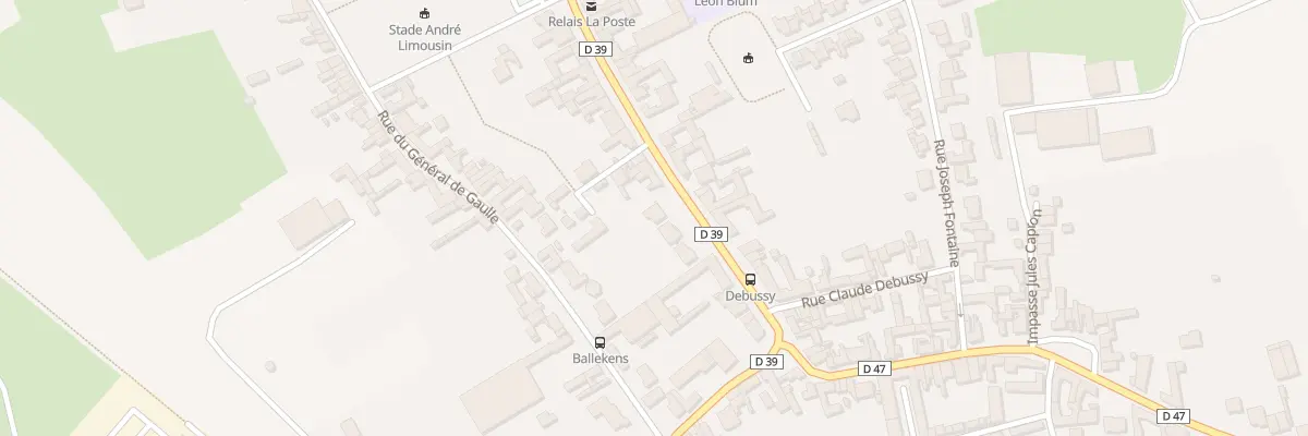 Plan du 450 Rue Saint Martin à Hénin-Beaumont