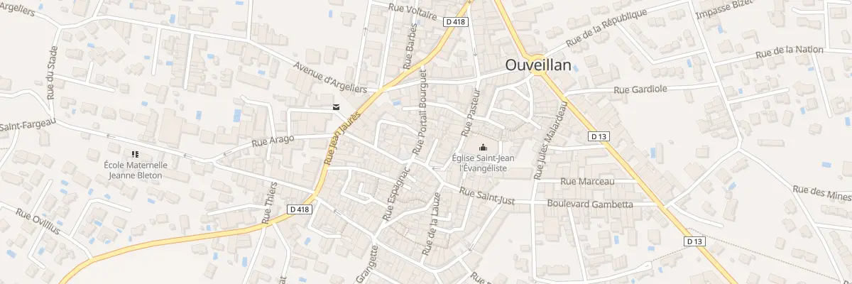 Plan du 4 Rue du Portail Bourguet à Ouveillan