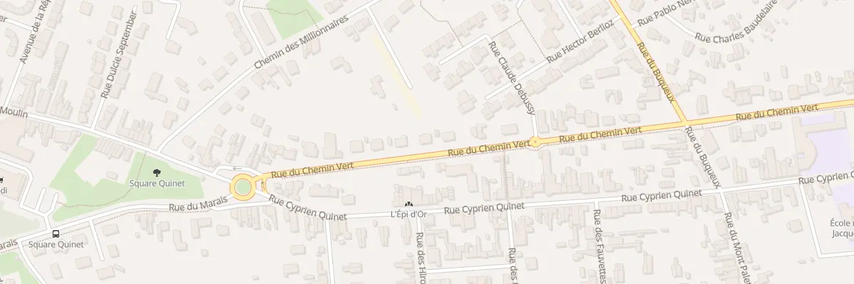 Plan du 29 Rue du Chemin Vert à Carvin