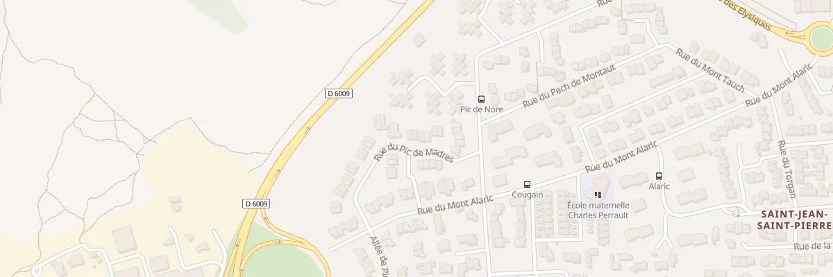 Plan du 12 Rue Pic de Madres à Narbonne