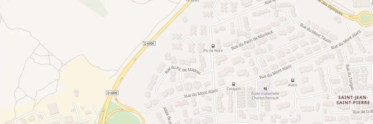 Plan du 10 Rue Pic de Madres à Narbonne