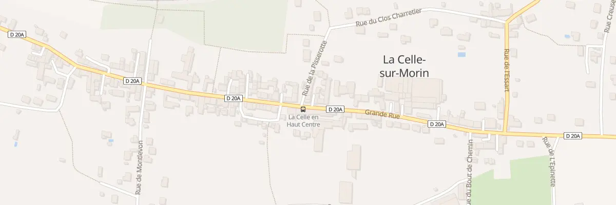 Plan du 48 Grande Rue à La Celle-sur-Morin