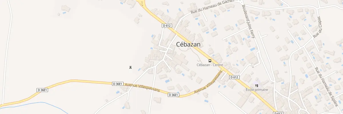 Plan du 3 Imp de la Placette à Cébazan