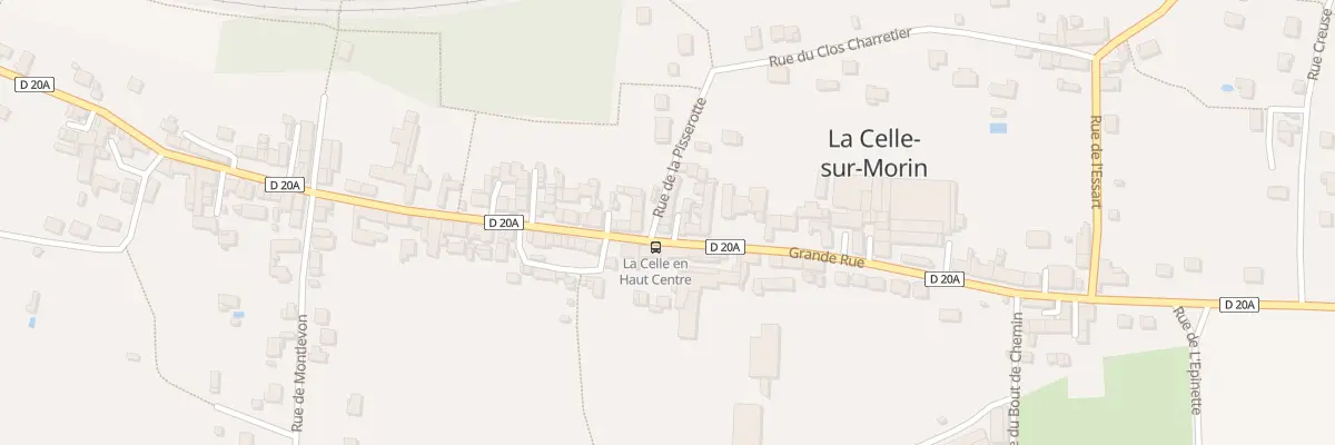 Plan du 46 Grande Rue à La Celle-sur-Morin