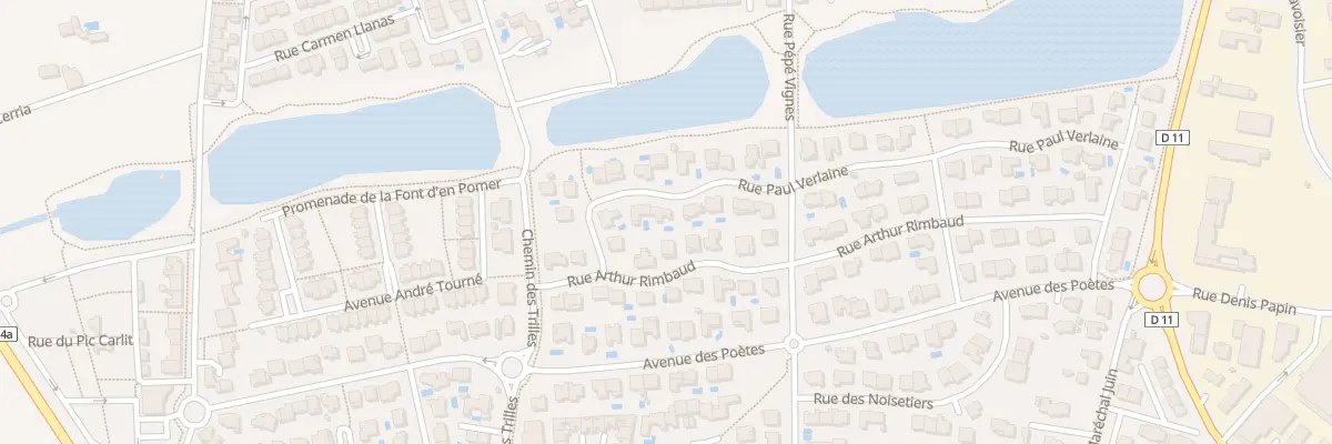 Plan du 31 Rue Paul Verlaine à Elne