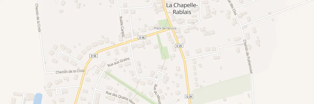 Plan du 1 Rue du Bois de l’Ile à La Chapelle-Rablais