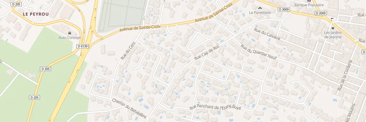 Plan du 2 Rue Cap de Roc à Sigean