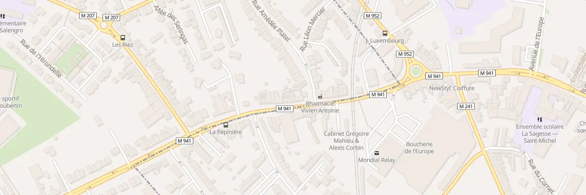 Plan du 23 Rue du Gen de Gaulle à Hallennes-lez-Haubourdin