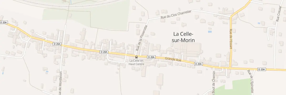 Plan du 44 Grande Rue à La Celle-sur-Morin