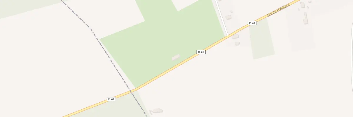 Plan du 52 Rte d’Aillant au Charme