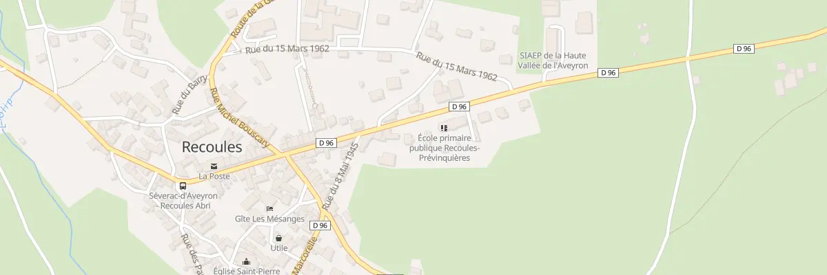 Plan du 5002 Av Victorin Mas à Sévérac d’Aveyron
