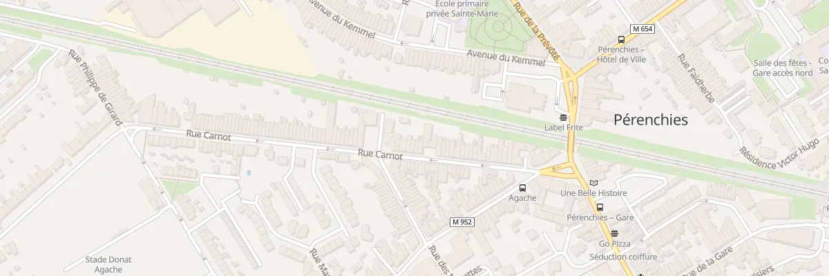 Plan du 42 Rue Carnot à Pérenchies