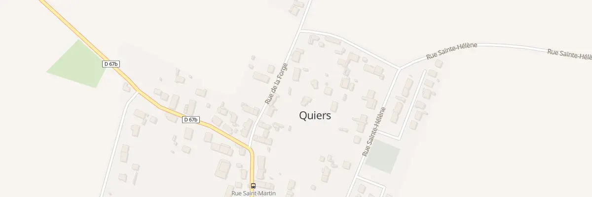 Plan du 12A Rue de la Forge à Quiers