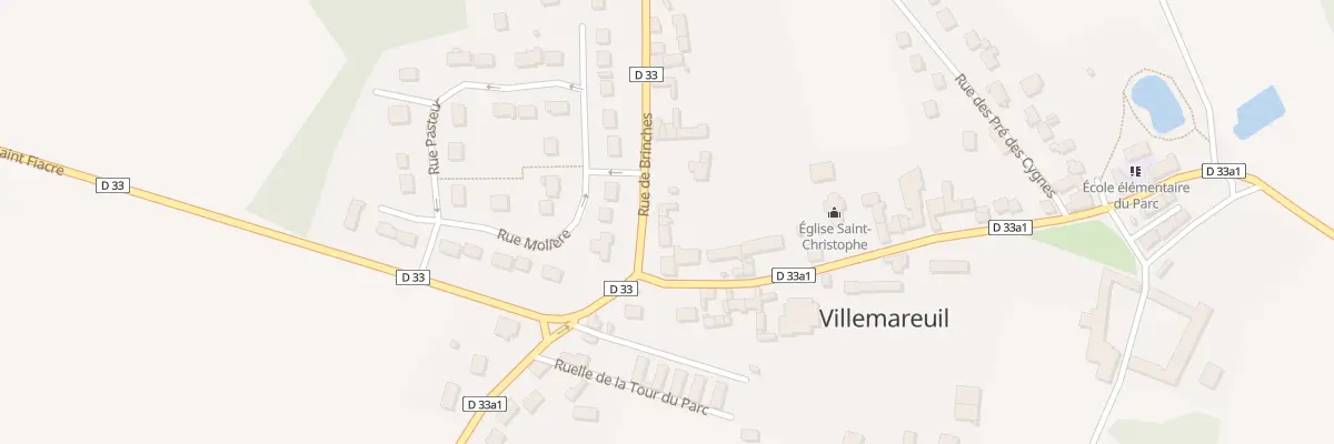 Plan du 4 Rue de Brinche à Villemareuil