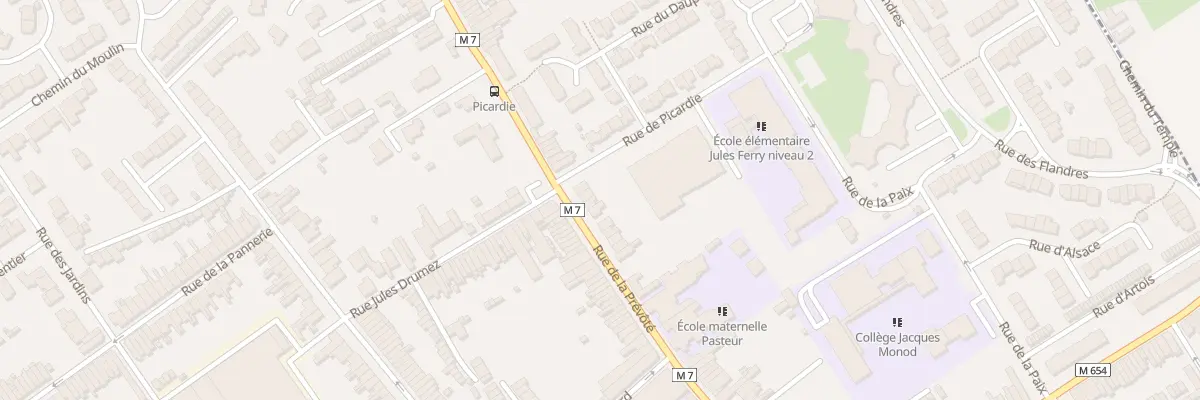 Plan du 58 Rue de la Prévôté à Pérenchies