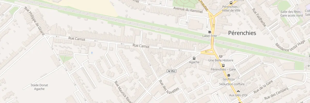 Plan du 25 Rue Carnot à Pérenchies