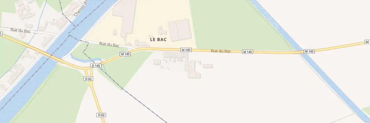 Plan du 3 Rue du Bac à Houplin-Ancoisne